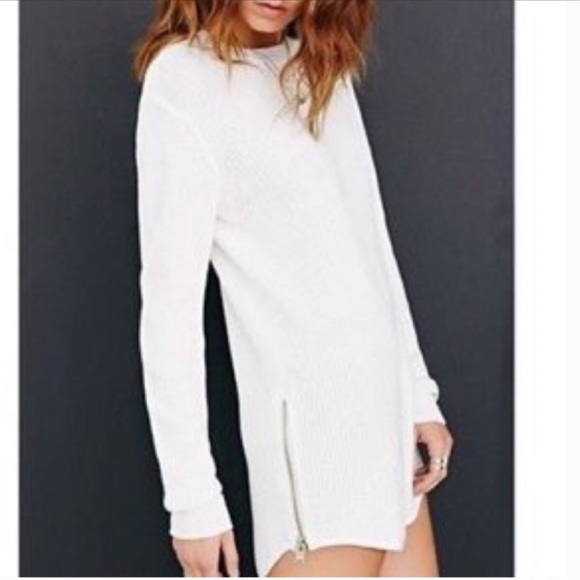 UNIF x URBAN OUTFITTERS side zipper knit sweater - Picture 3 of 8